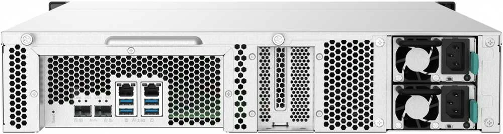 Serveris QNAP | 12 skyrių | TS-1232PXU-RP-4G | „AnnapurnaLabs Alpine“ | AL324 keturių branduolių | Procesoriaus dažnis 1,7 GHz | 4 GB | DDR4