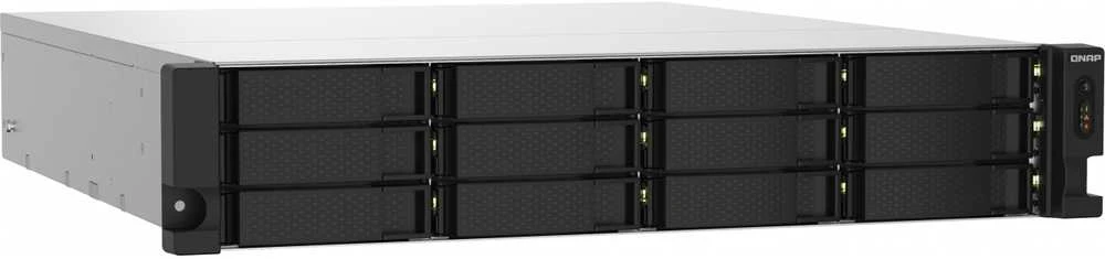 Serveris QNAP | 12 skyrių | TS-1232PXU-RP-4G | „AnnapurnaLabs Alpine“ | AL324 keturių branduolių | Procesoriaus dažnis 1,7 GHz | 4 GB | DDR4