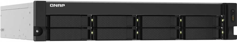 Serveris QNAP TS-832PXU NAS Rack (2U) Annapurna Labs AL324 4 GB DDR4 0 TB QNAP Turbo System Aliuminio, Juodas