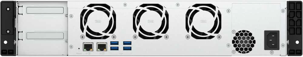 Serveris QNAP | 8-bay Short-Gylis Rackmount NAS | TS-855eU-8G | Intel Atom | C5125 8 branduolių | Procesoriaus dažnis 2,8 GHz | 8 GB