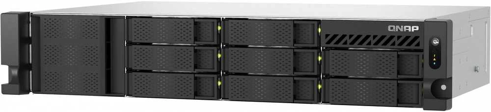 Serveris QNAP | 8-bay Short-Gylis Rackmount NAS | TS-855eU-8G | Intel Atom | C5125 8 branduolių | Procesoriaus dažnis 2,8 GHz | 8 GB