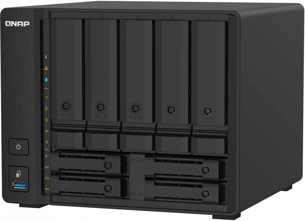 Serveris QNAP TS-932PX Alpine AL-324 Ethernet LAN jungtis Tower Juoda NAS