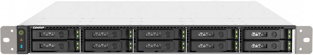 Serveris QNAP Didelio tankio NVMe visos „flash“ saugykla | TS-h1090FU-7232P-64G | AMD EPYC | 7232P/7252 | 64 GB | RDIMM DDR4