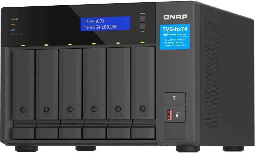 Serveris QNAP TVS-h674T-i5-32G