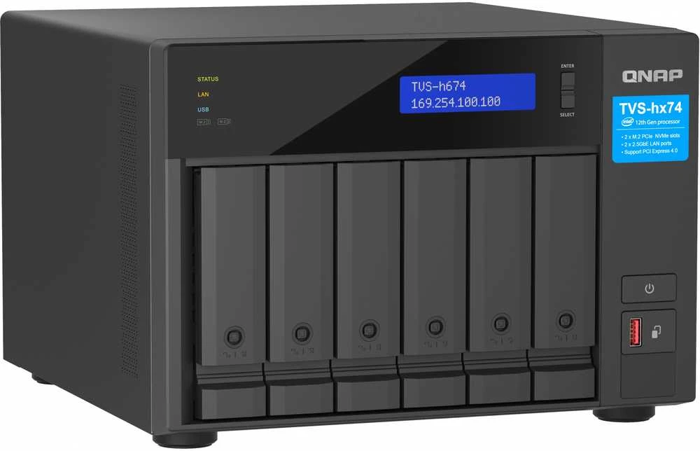 Serveris QNAP TVS-h674T-i5-32G