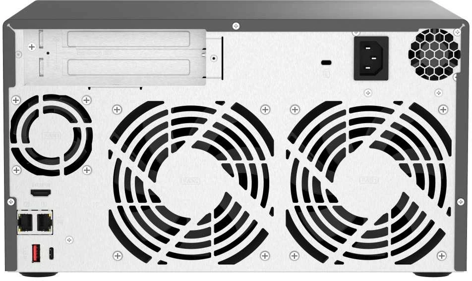 Serveris QNAP TVS-h874X NAS Tower Ethernet LAN Juodas