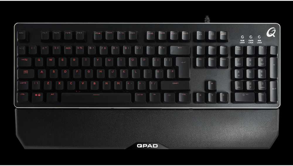 Klaviatūra Qpad MK-40 Gaming (9J.P7N81.K0G)
