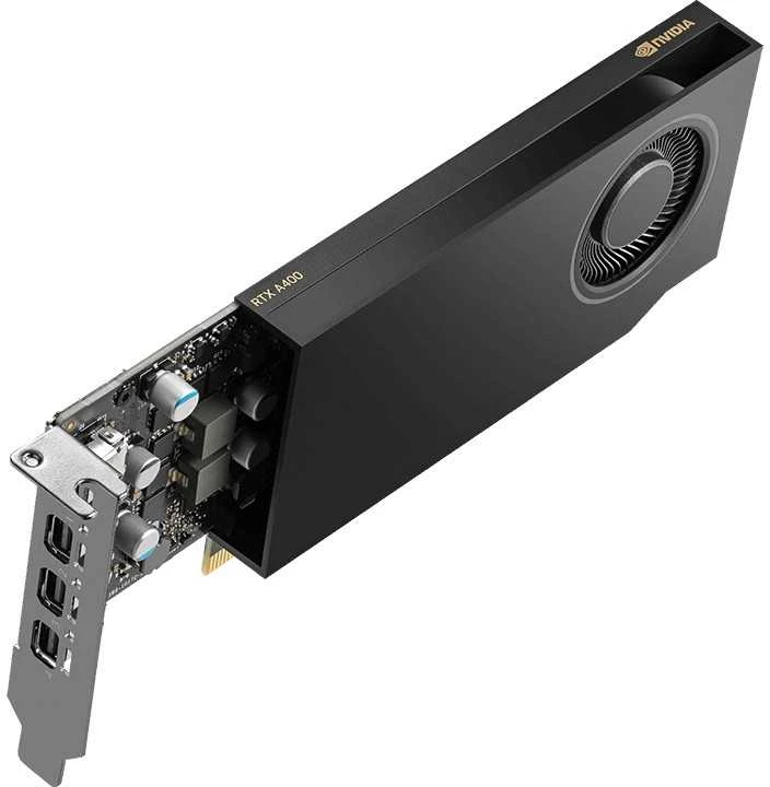 Pny Technologies PNY vaizdo plokštė NVIDIA Quadro RTX A400 Power Limited Low Profile 4GB GDDR6