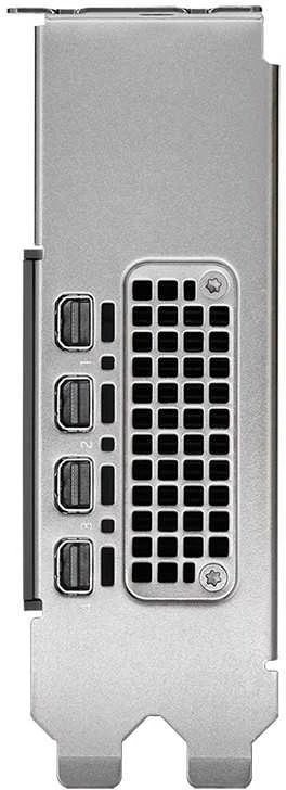 PNY NVIDIA 2000 Ada 16 GB LowProfile OEM versija PCI-Express x16 Gen 4.0, dvigubas lizdas, 16 GB GDDR6 ECC 128 bitų, HDCP 2.2 ir HDMI 2.0 palaikymas su opt. Adapteris 4x Mini DP 1.4a 1x LP laikiklis
