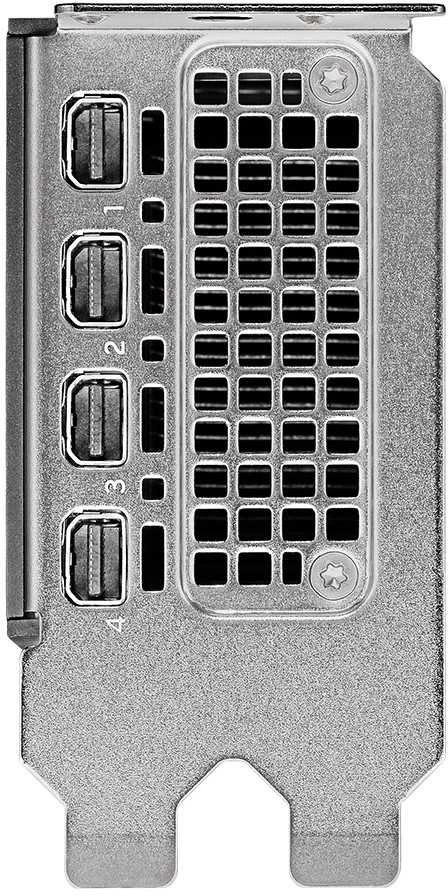PNY NVIDIA 2000 Ada 16 GB LowProfile OEM versija PCI-Express x16 Gen 4.0, dvigubas lizdas, 16 GB GDDR6 ECC 128 bitų, HDCP 2.2 ir HDMI 2.0 palaikymas su opt. Adapteris 4x Mini DP 1.4a 1x LP laikiklis