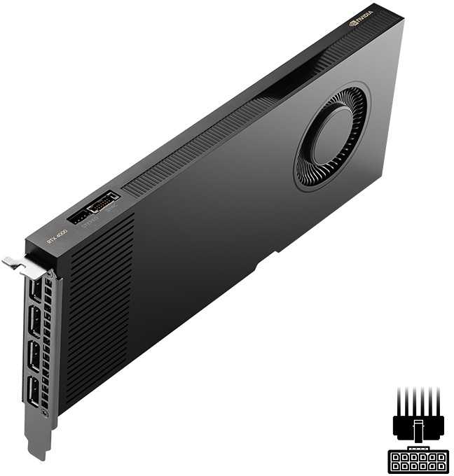 Vaizdo Plokštė - PNY NVIDIA RTX 4000 Ada, 20 GB GDDR6, PCIe 4.0