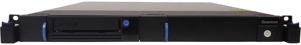 Serveris „Streamer Quantum“ „Streamer LTO-9 SAS 19'' Rackmount“ rinkinys su 1 LTO-9 duomenų ir valymo kasetėmis