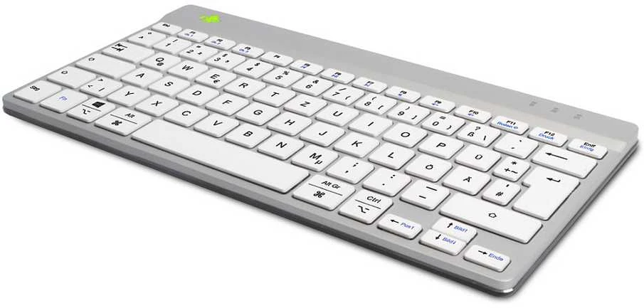 R Go Tools R-GO COMPACT BREAK ERGONOMIŠKAS - Klaviatūra QWERTZ (DE) BLUETOOTH W