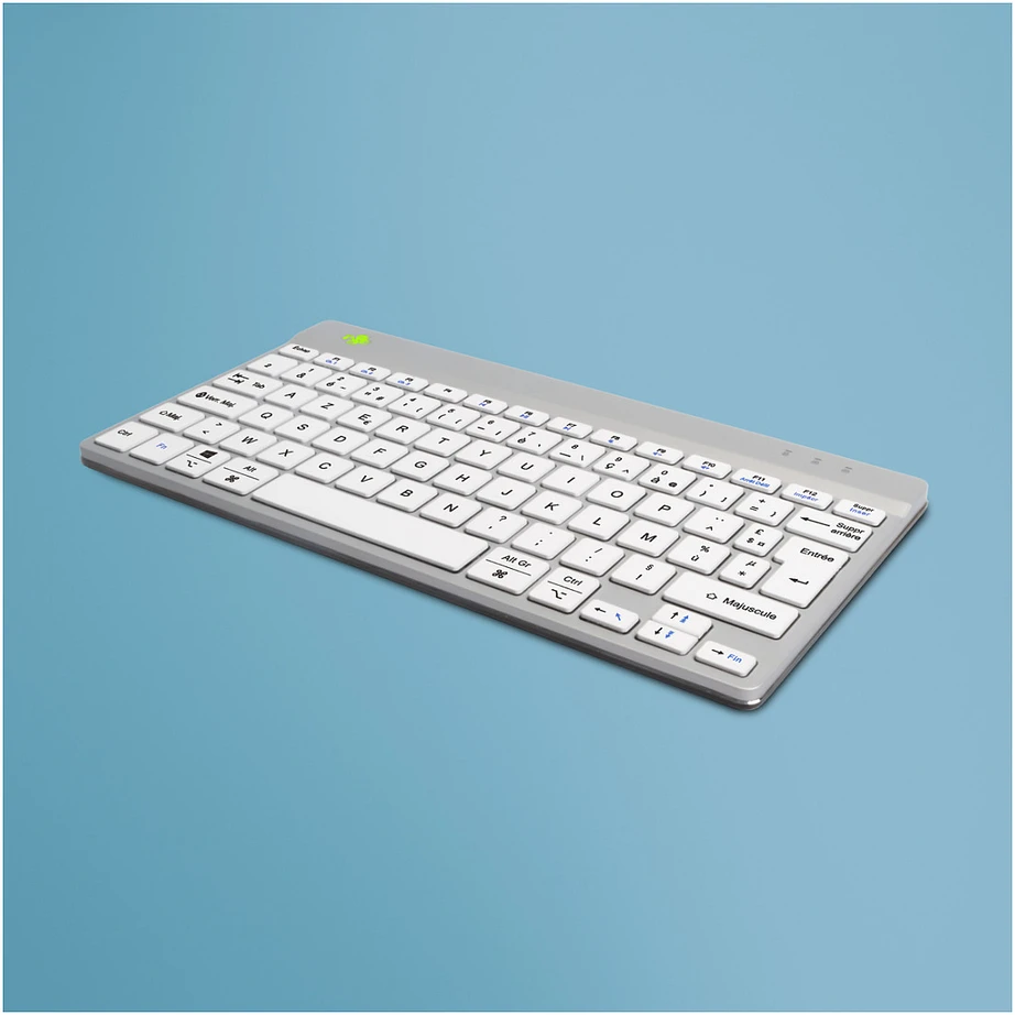 R-GO COMPACT BREAK ERGONOMIŠKAS - Klaviatūra AZERTY (FR) BLUETOOTH W