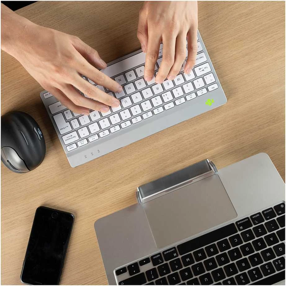 R Go Tools R-GO COMPACT BREAK ERGONOMIŠKAS - Klaviatūra QWERTZ (DE) BLUETOOTH W