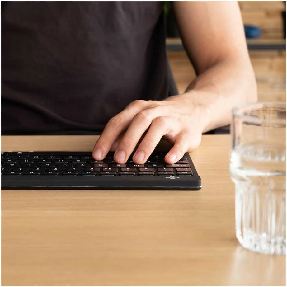 R Go Tools R-GO COMPACT BREAK ERGONOMIŠKAS - Klaviatūra QWERTZ (DE) BLUETOOTH B