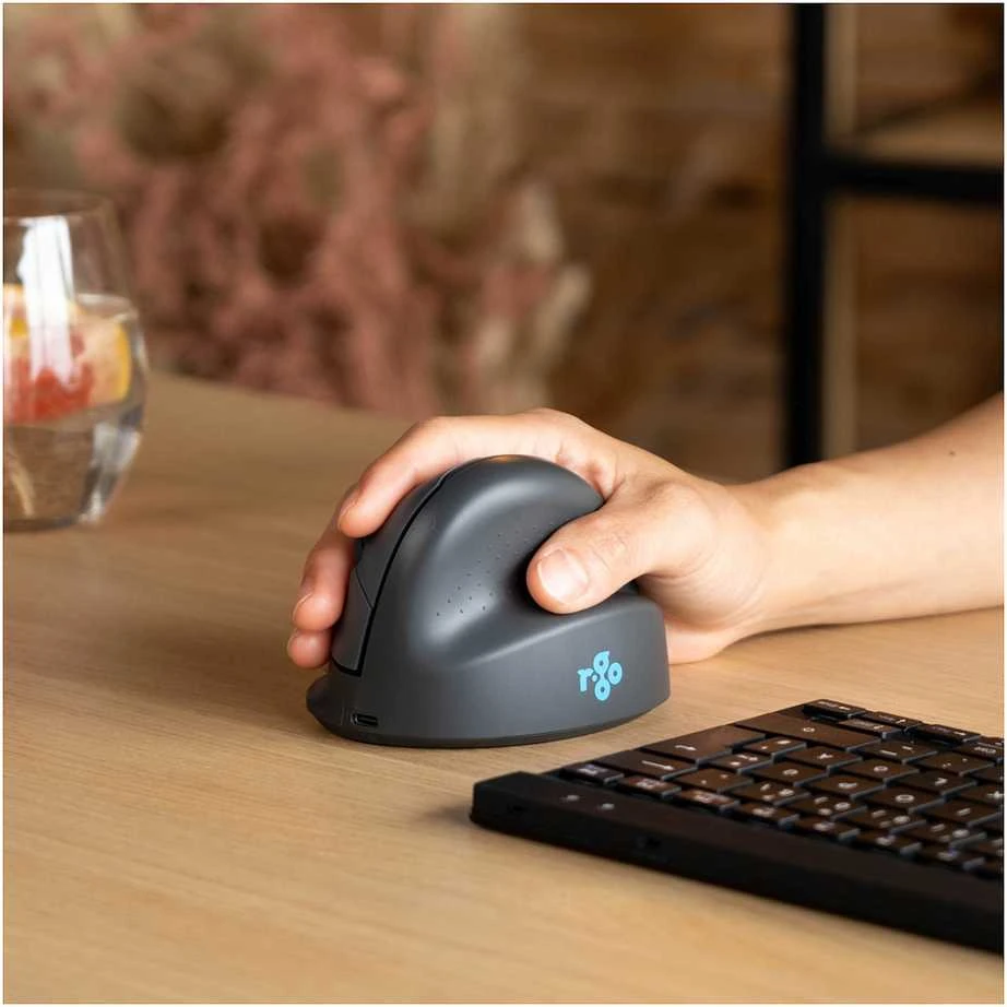 R-GO HE BASIC MEDIUM ERGONOMIŠKAS - Pelė DEŠINIARANKIAI BLUETOOTH