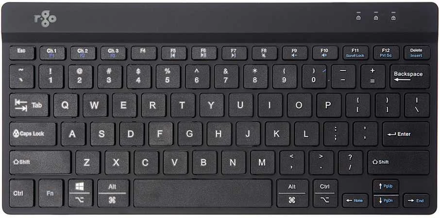 R Go Tools R-GO COMPACT BREAK BELAIDĖ – QWERTY klaviatūra (JAV)