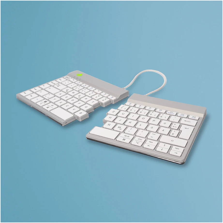 R Go Tools R-GO SPLIT BREAK ERGONOMIŠKAS - Klaviatūra QWERTZ (DE) BLUETOOTH W