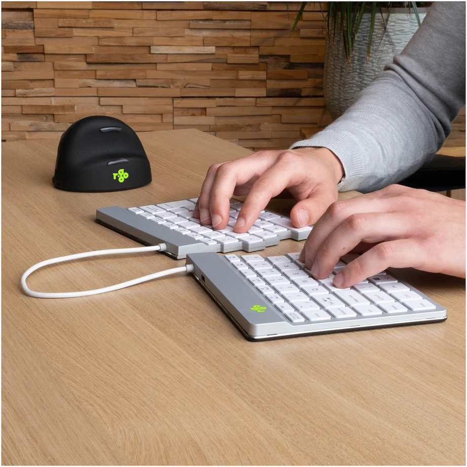 R Go Tools R-GO SPLIT BREAK ERGONOMIŠKAS - Klaviatūra QWERTZ (DE) BLUETOOTH W
