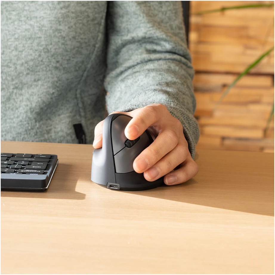 R Go Tools ERGONOMIC Pelė MEDIUM - HAND165-185MM LEFT-HANDED belaidė