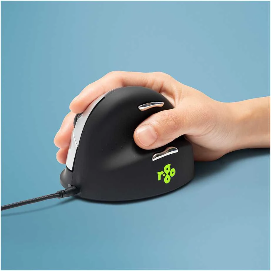 R Go Tools ERGONOMIC Pelė LARGE - HAND OVER185MM RIGHTHANDED su laidu