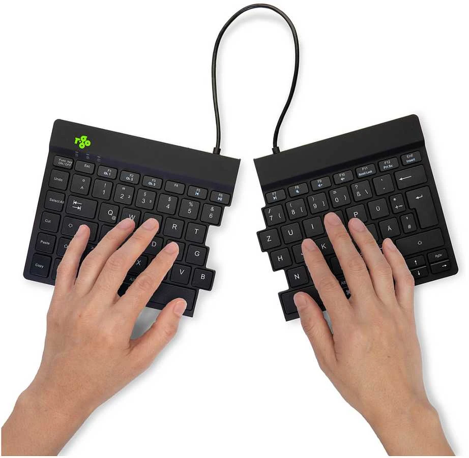 R Go Tools R-GO SPLIT BREAK ERGONOMIŠKAS - Klaviatūra QWERTZ (DE) BLUETOOTH B