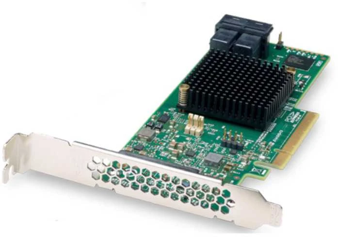 Kontroler Broadcom PCIe 4.0 x8 – 2x SFF-8654 HBA 9500-16i (05-50077-02)