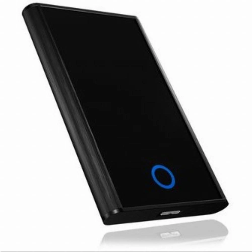 Icy Box išorinis HDD korpusas su mėlynu šviesos indikatoriumi