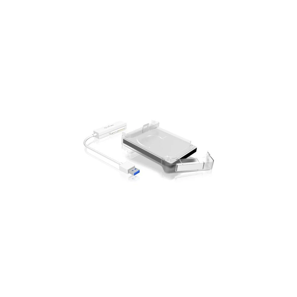 Raidsonic | ICY BOX | Adapterio laidas su apsauginiu dangteliu 2,5" SATA kietiesiems diskams prie USB 3.0, mėlynas Access LED | SATA | USB 3.0 | 2,5"