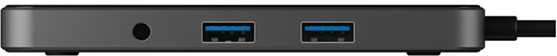„RaidSonic ICY BOX IB-DK4050-CPD“ prijungimo stotis „12 viename“ C tipo USB dokas su PD 100 W