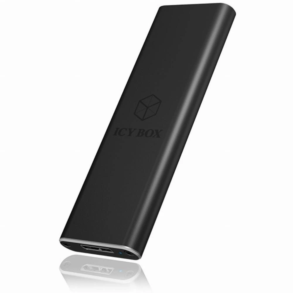Icy Box Raidsonic | Išorinis USB 3.0 korpusas, skirtas M.2 SSD | IB-183M2 | SATA | USB 3.0 Type-A | Nešiojamas kietojo disko dėklas