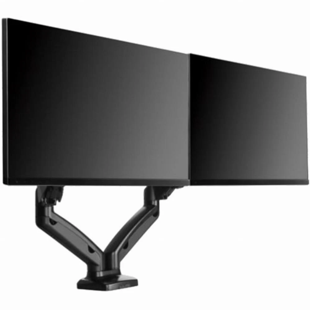 Laikiklis ICY BOX IB-MS304-T, Monitorius stovas su staliniu pagrindu, dviem ekranams, dydis iki 27'' | Raidsonic