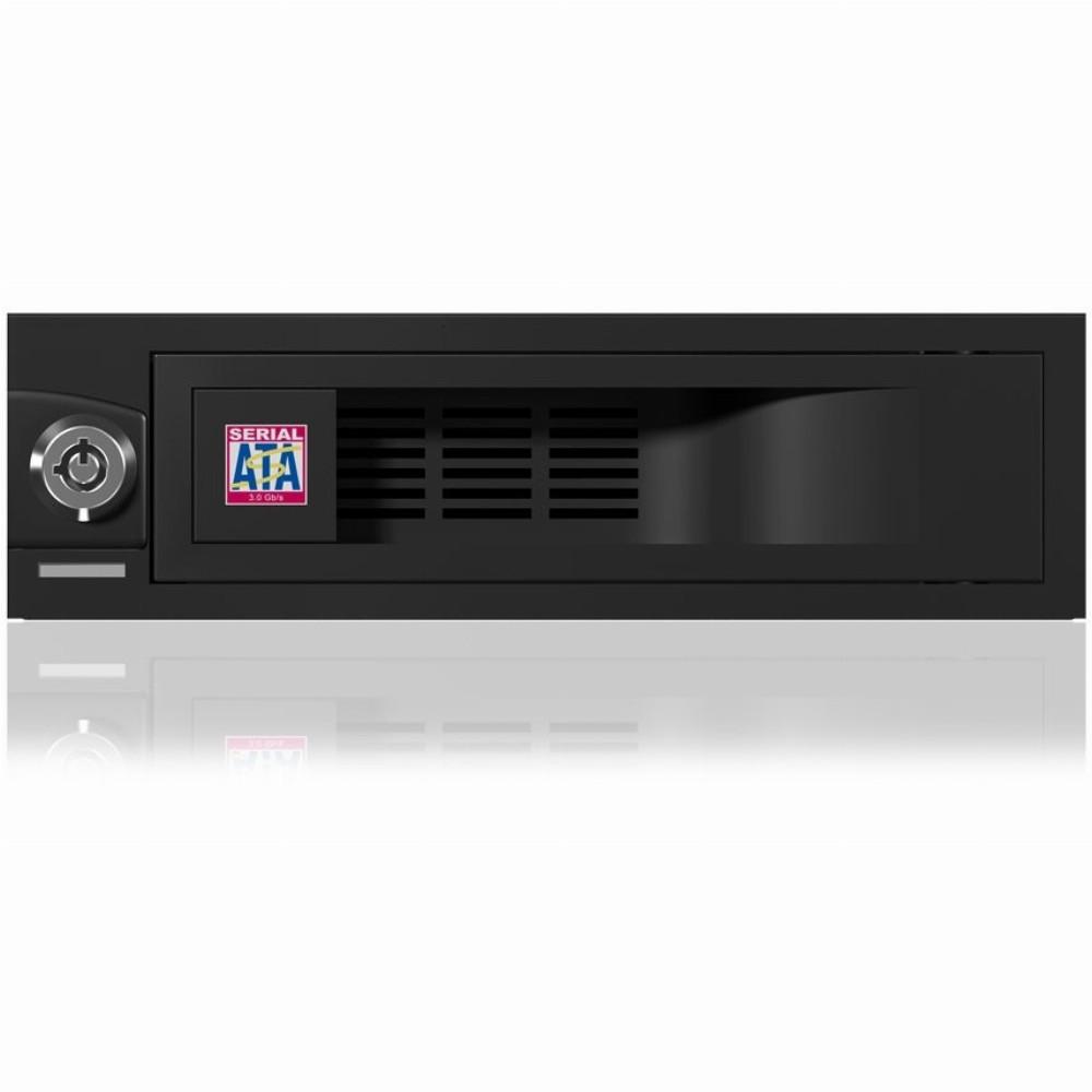 ICYBOX IB-168SK-B Icy Box Mobile Rack 5,25 skirtas 3,5 SATA HDD, juodas