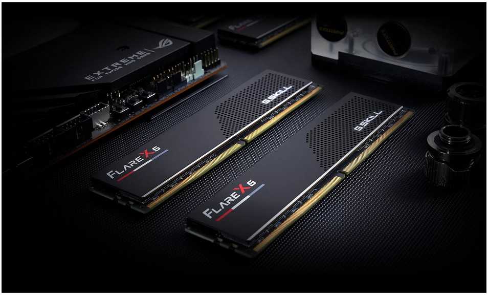 RAM G.Skill Flare X5 F5-6000J3444F64GX2-FX5 atminties modulis 128 GB 2 x 64 GB DDR5 5600 MT/s 288 kontaktų DIMM