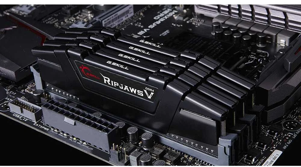 RAM Atmintis G.Skill Ripjaws V, DDR4, 128 GB, 2666MHz, CL19 (F4-2666C19Q-128GVK)