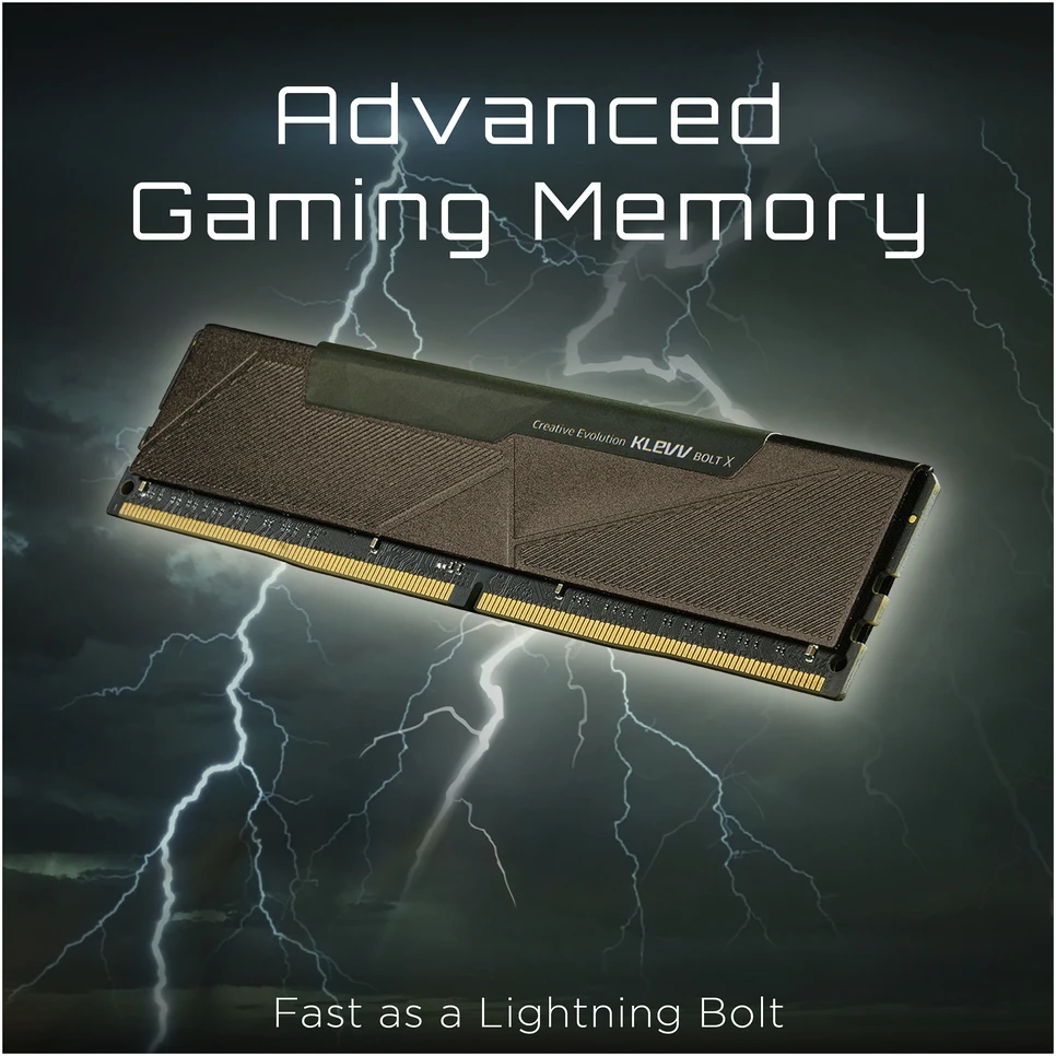 RAM Atmintis Klevv BOLT X, DDR4, 16 GB, 3600MHz, CL18 (KD48GU880-36A180U)
