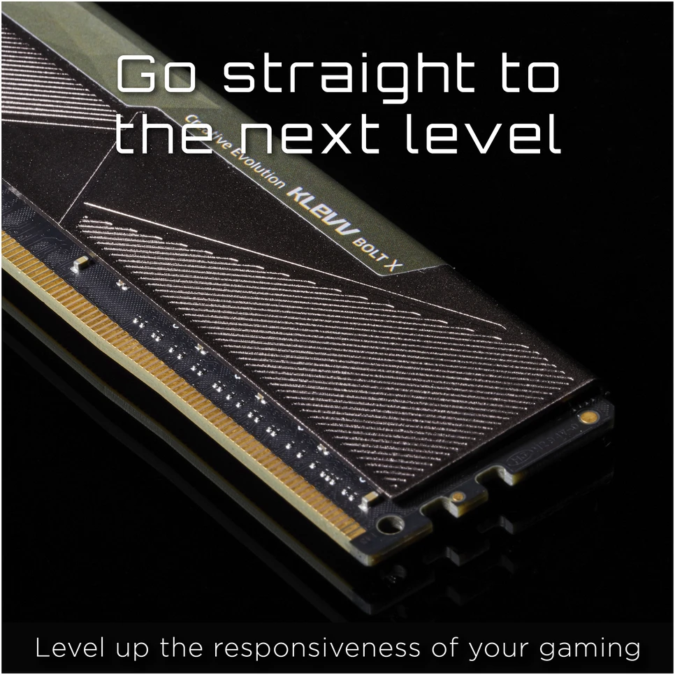 RAM Atmintis Klevv BOLT X, DDR4, 16 GB, 3600MHz, CL18 (KD48GU880-36A180U)