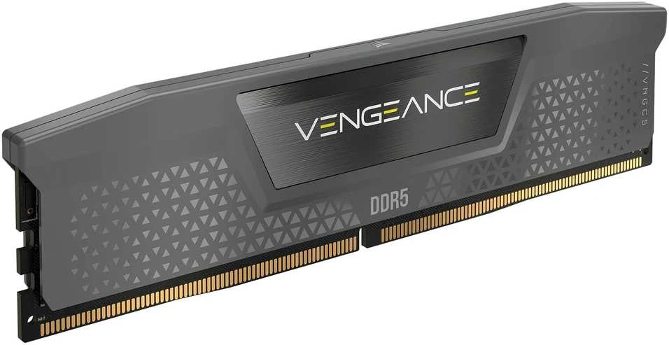 RAM 16 GB „CORSAIR PC 6000 CL36 Vengeance XMP“ ir AMD pilka mažmeninė prekyba