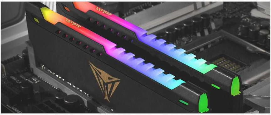 PATRIOT Viper Steel RGB DDR4 16GB 2x8GB KIT 3200MHz DIMM