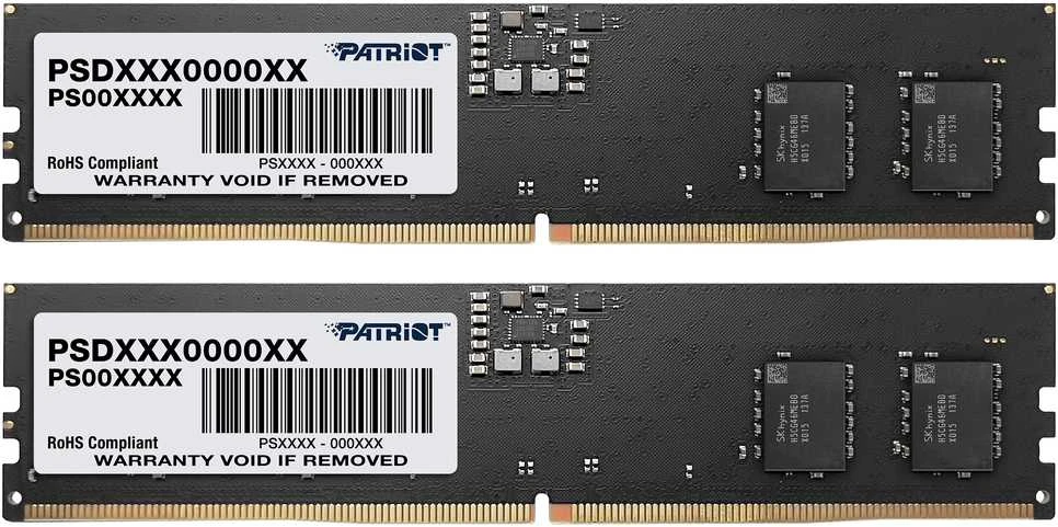 Patriot 16GB RAM atminties moduliai dviem komplektais