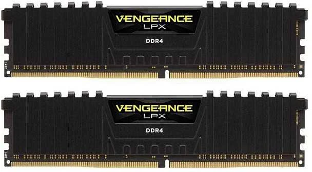 32 GB (2 x 16 GB) „Corsair Vengeance LPX Juodas DDR4-2133“ RAM CL13 (13-15-15-28)