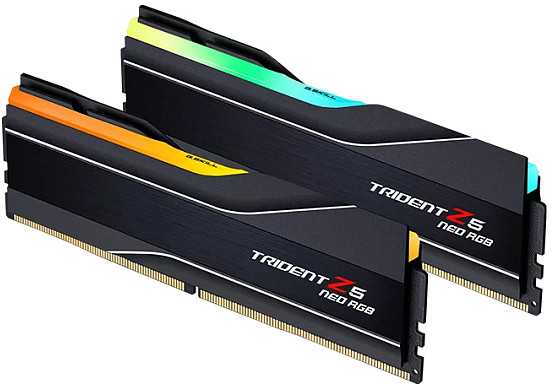 RAM G.Skill Trident Z5 Neo RGB atmintis, DDR5, 32 GB, 6000 MHz, CL26 (F5-6000J2636H16GX2-TZ5NRW)