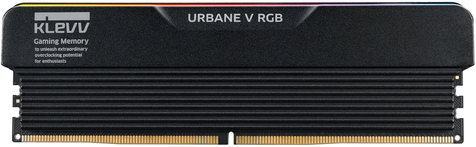 RAM Atmintis Klevv 32GB (16GBx2) Urban V RGB 6000 CL28 Juodas (KD5AGUA80-60B280V)