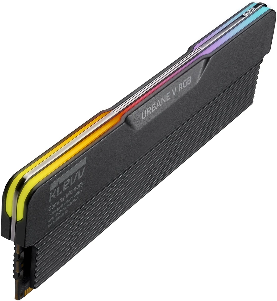 RAM Atmintis Klevv 32GB (16GBx2) Urban V RGB 6000 CL28 Juodas (KD5AGUA80-60B280V)