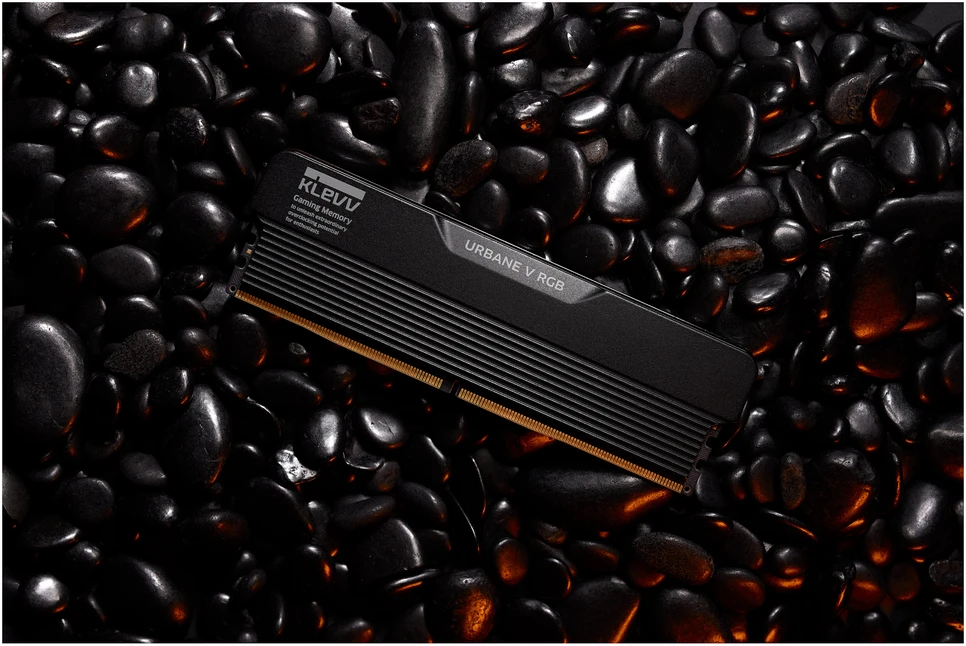 RAM Atmintis Klevv 32GB (16GBx2) Urban V RGB 6000 CL28 Juodas (KD5AGUA80-60B280V)
