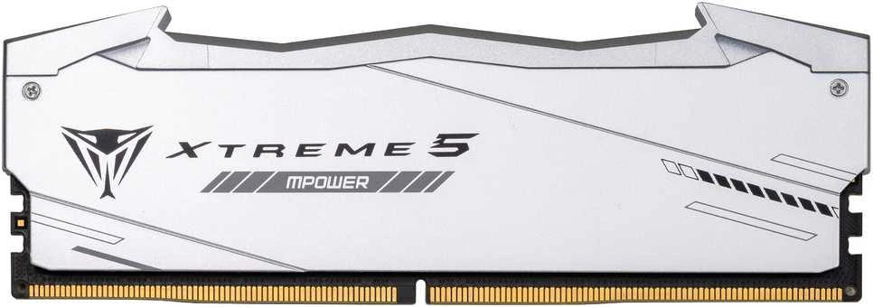 RAM Atmintis Patriot Viper Xtreme 5 RGB MPower, DDR5, 32 GB, 8000MHz, CL38 (PVXR532G80C38KM)