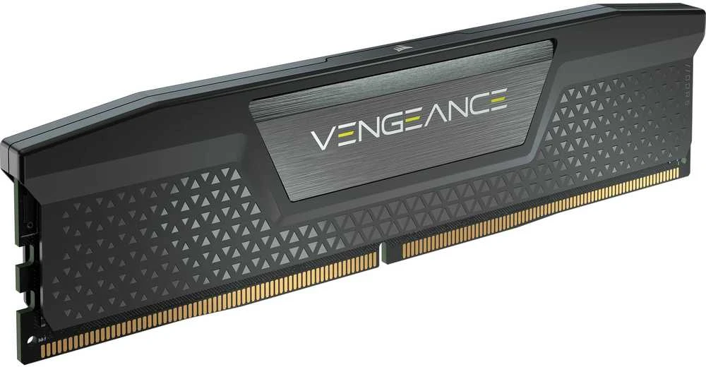 RAM CORSAIR VENGEANCE 32GB 2x16GB DDR5 6000MHz DIMM CL38-44-44-96 1.35V Std PMIC Intel XMP atmintis Juodas