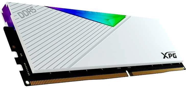 RAM ADATA XPG Lancer RGB atmintis, DDR5, 64 GB, 6000MHz, CL30 (AX5U6000C3032G-DCLARWH)