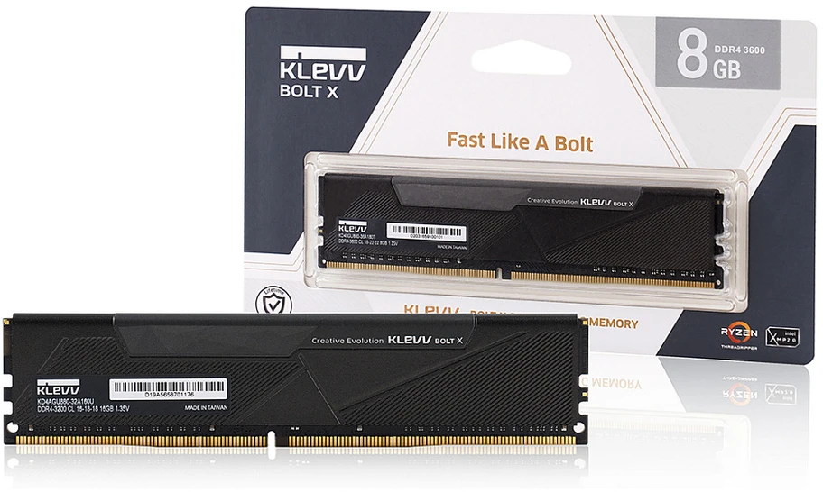 RAM 8GB KLEVV 3600 BOLT X